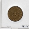 Sarre Saar, 50 franken 1954 Sup, Gad 3 pièce de monnaie