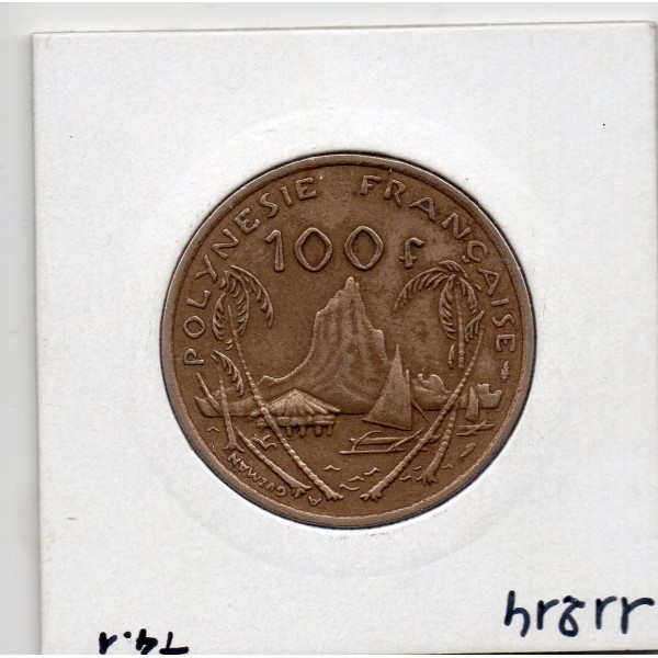 Polynésie Française 100 Francs 1976 TTB+, Lec 124 pièce de monnaie