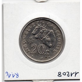 Nouvelle Calédonie 20 Francs 1972 TTB, Lec 106 pièce de monnaie