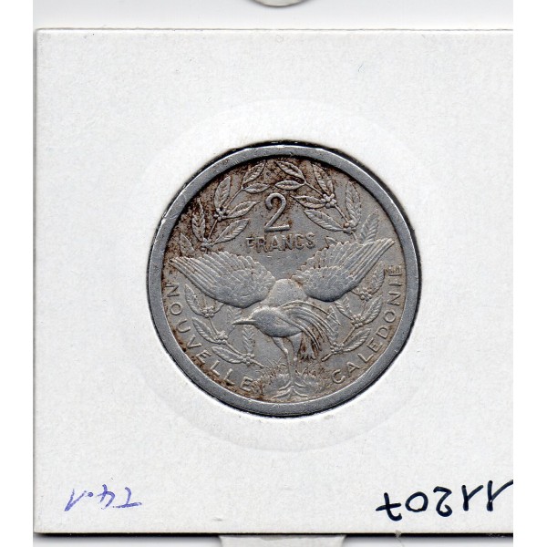 Nouvelle Calédonie 2 Francs 1949 TTB+, Lec 55 pièce de monnaie