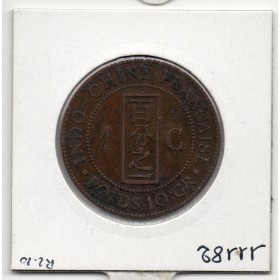 Indochine 1 cent 1892 TTB+, Lec 43 pièce de monnaie