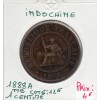 Indochine 1 cent 1888 TTB, Lec 40 pièce de monnaie