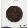 Indochine 1 cent 1887 TB+, Lec 39 pièce de monnaie