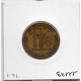 AOF et Togo 10 Francs 1957 TTB, Lec 19 pièce de monnaie