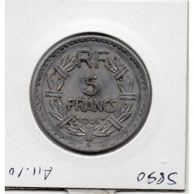 5 francs Lavrillier 1946 C Castelsarrasin TTB