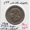 5 francs Lavrillier 1938 Sup-