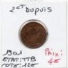 2 centimes Dupuis 1901 TTB