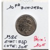 10 francs Schuman 1986 Sup