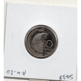 10 francs Schuman 1986 Sup