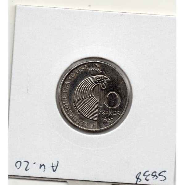10 francs Schuman 1986 Sup