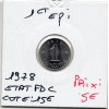 1 centime Epi 1978 FDC