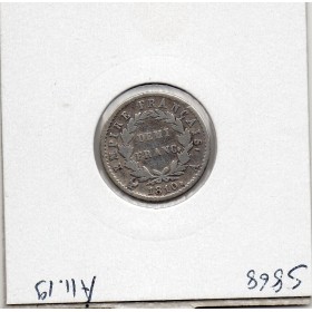 1/2 Franc Napoléon 1er 1812 A paris TB