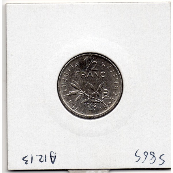 1/2 Franc Semeuse Nickel 1966 Spl