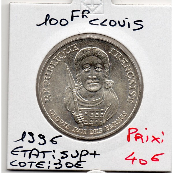 100 francs Clovis 1996 Sup+