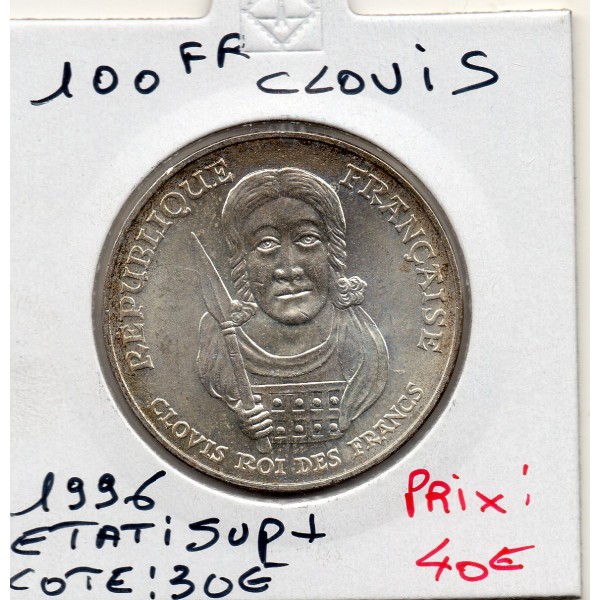 100 francs Clovis 1996 Sup+