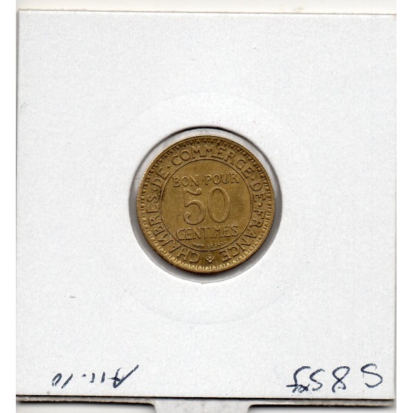 Bon pour 50 centimes Commerce Industrie 1926 Sup