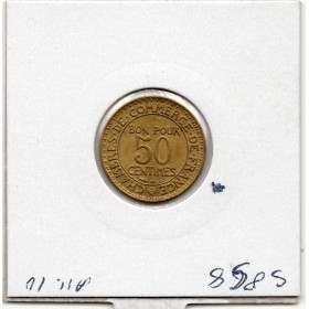 Bon pour 50 centimes Commerce Industrie 1922 Sup