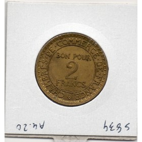 Bon pour 2 francs Commerce Industrie 1921 Sup