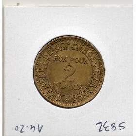 Bon pour 2 francs Commerce Industrie 1922 Sup-