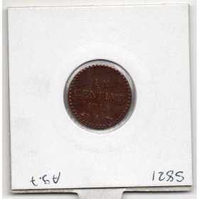 1 centime Dupré 1848 A paris Sup-, France pièce de monnaie