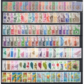 lot de préos complets tous neufs** du numéro 123 au 262 soit 139 timbres
