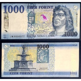 Hongrie P.203d, TTB Billet de 1000 Forint 2023 Roi Matyas