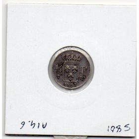 1/4 Franc Louis XVIII 1817 A Paris Sup-