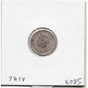 1/4 Franc Louis Philippe 1837 A paris Sup