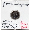 1/4 Franc Louis Philippe 1834 W lille Sup- nettoyée