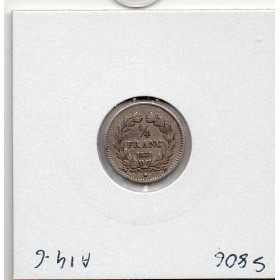 1/4 Franc Louis Philippe 1831 B Rouen TTB-