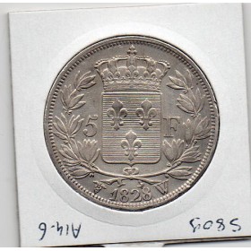 5 francs Charles X 1828 W Lille Sup-