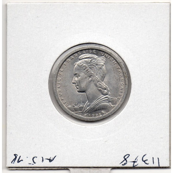 Madagascar 1 franc 1958 Spl, Lec.99