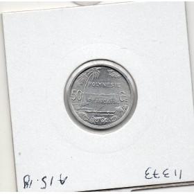 Polynésie Française 50 centimes 1965 SPL, Lec.1