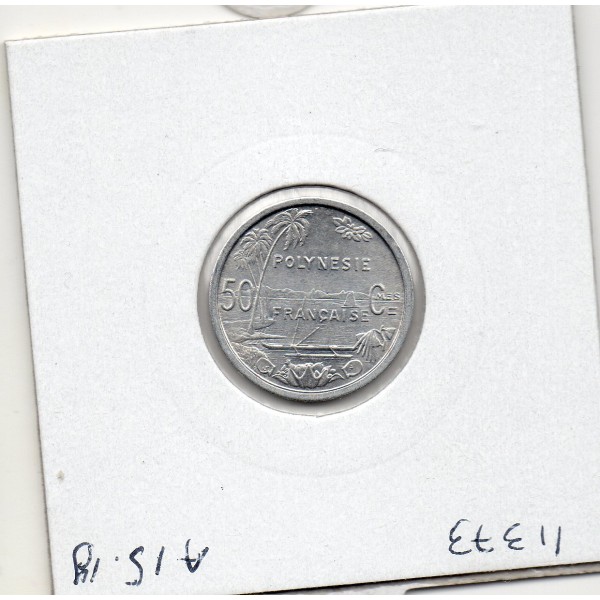 Polynésie Française 50 centimes 1965 SPL, Lec.1