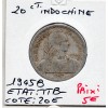 Indochine 20 cents 1945 B Beaumont TTB-, Lec.252