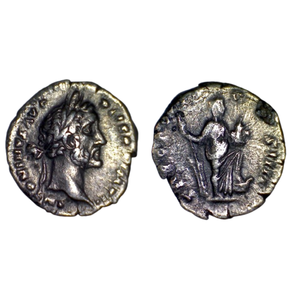 Denier d'Antonin le pieux (156-157), RIC.260 ANNONA, Rome