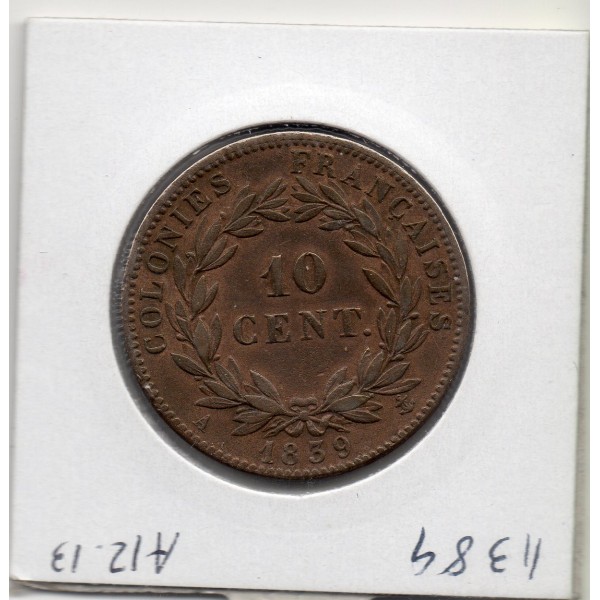 Colonies Louis Philippe 10 centimes 1839 A TTB+ Guadeloupe, Lec.314