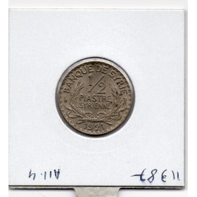 Syrie, 1/2 Piastre 1921 Sup Lec.4