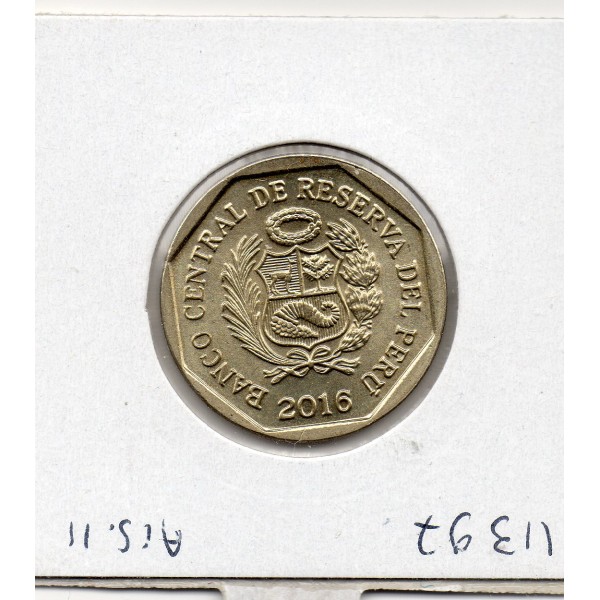 Pérou 1 sol 2016 Sup+, KM.397 céramique Shipibo Konibo