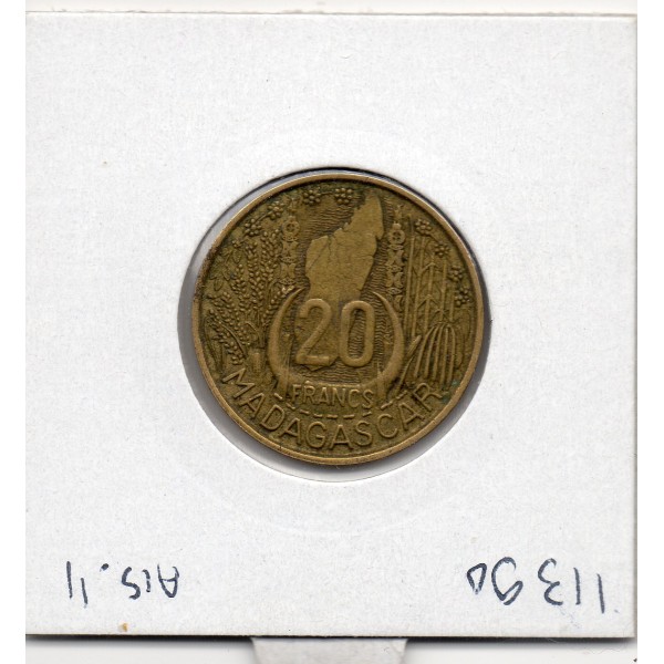 Madagascar 20 francs 1953 TTB+, Lec.112