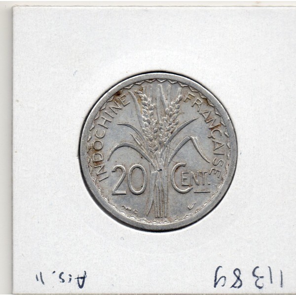 Indochine 20 cents 1945 C Castelsarrasin Sup-, Lec.253