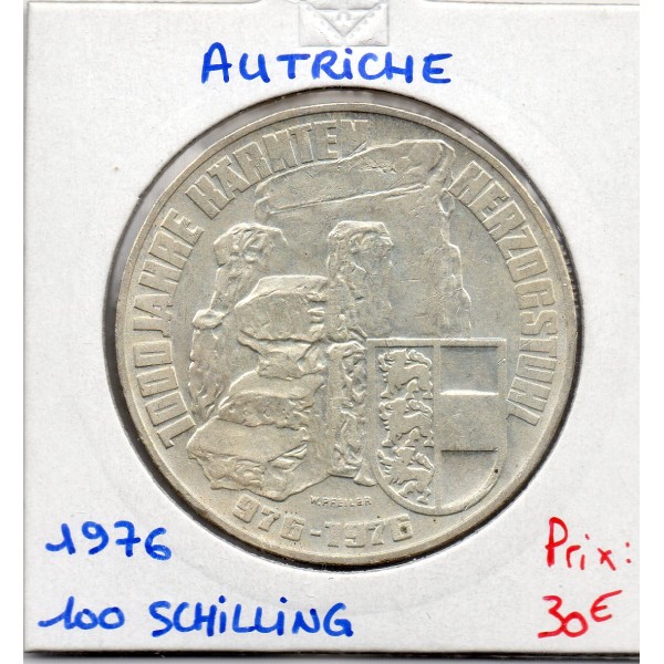 Autriche 100 Schilling 1976 Spl, KM.2931Kärnten
