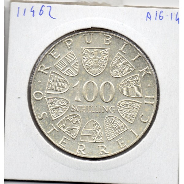 Autriche 100 Schilling 1977 Spl, KM.2934 Monastère de Kremsmunster