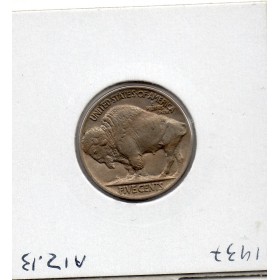 Etats Unis 5 cents 1921 TTB, KM.134 buffalo