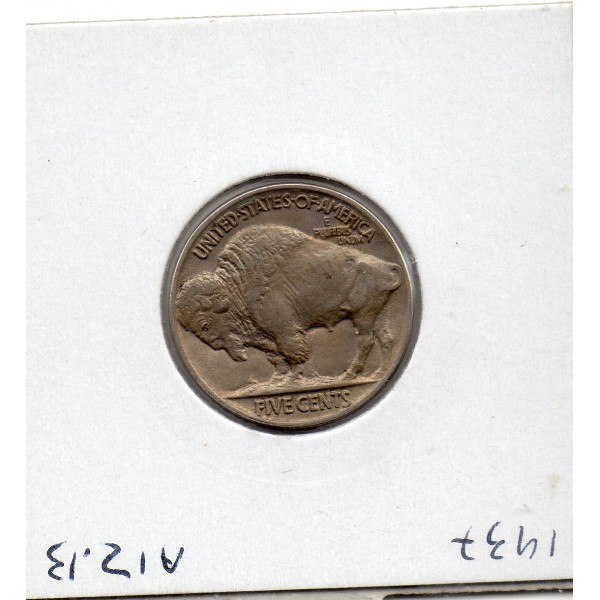 Etats Unis 5 cents 1921 TTB, KM.134 buffalo