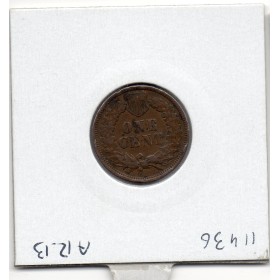 Etats Unis 1 cent 1900 TTB, KM.90a indian head