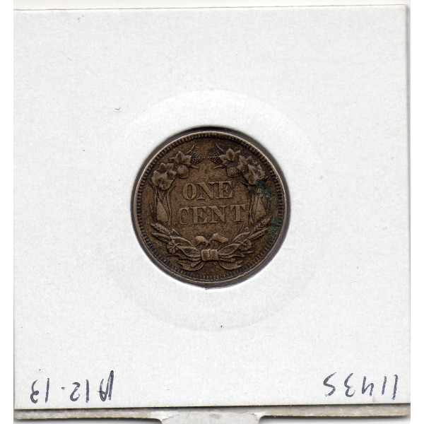 Etats Unis 1 cent 1857 TTB+, KM.85 Flying Eagle