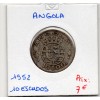Angola 10 escudos 1952 TB, KM.73 Colonie portugaise