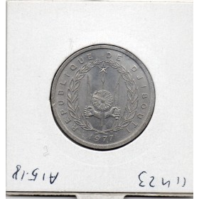 Djibouti 2 francs 1977 Spl, KM.21 Grande antilope