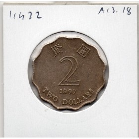 Hong Kong 2 dollar 1997 Sup, KM.64